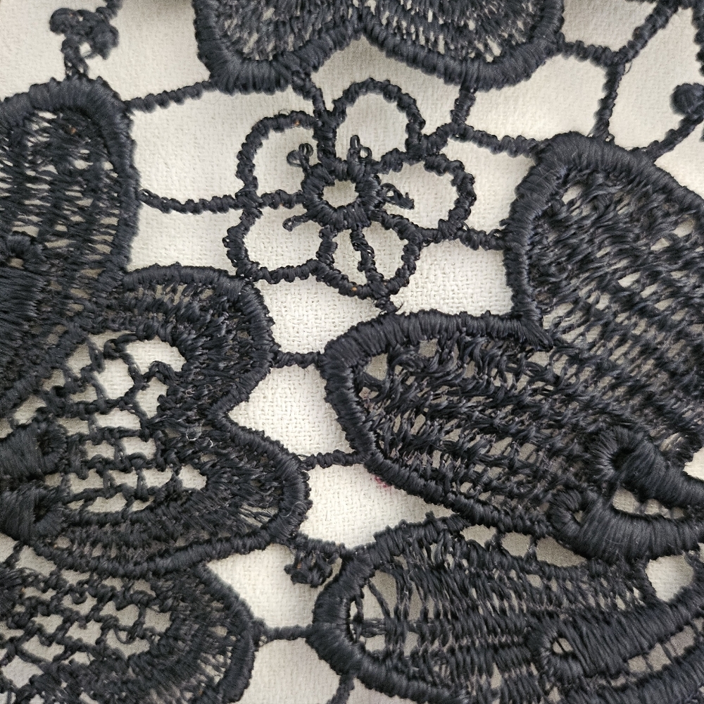 YVES SAINT LAURENT Rive Gauche Vintage Lace Overlay Skirt and Jacket - Picture 17 of 17